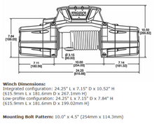 Load image into Gallery viewer, WARN WINCH ZEON 12-S PLATINUM S - SYNTHETIC ROPE