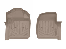 WeatherTech 17-19 Ford F-250/F-350/F-450/F-550 1st Row Front FloorLiner HP - Tan