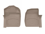 WeatherTech 17-19 Ford F-250/F-350/F-450/F-550 1st Row Front FloorLiner HP - Tan