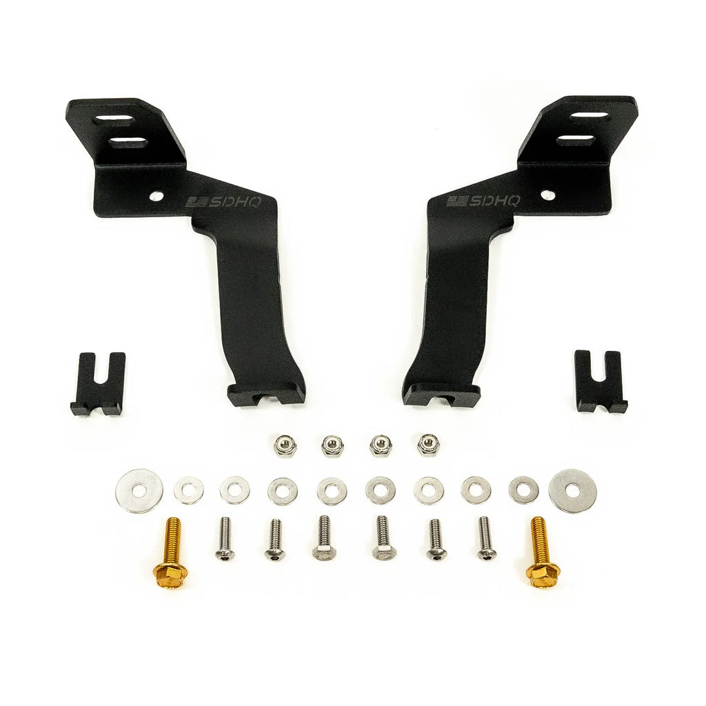 SDHQ OFF ROAD  '21-25 FORD RAPTOR SDHQ BUILT A-PILLAR LIGHT MOUNTS