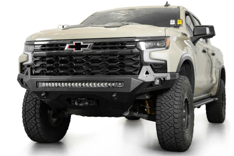 ADD 25-26 Chevy Silverado 1500 ZR2 Stealth Fighter Front Bumper