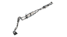 Borla 20-26 Ford F250/F350 SD 7.3L V8 CC SB (160in WB) (SRW) S-Type Cat-Back Exhaust - Blk Chrome