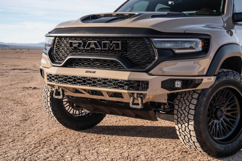 BODYGUARD BUMPER 2021-2024 RAM 1500 TRX - FREEDOM SERIES - BASE FRONT BUMPER (NON-WINCH) BARE METAL