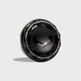 MODULAR BILLET CAPS- SATIN BLACK / BLACK INSERT