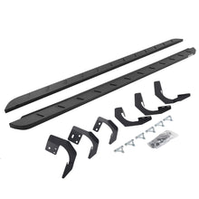 Load image into Gallery viewer, Go Rhino 19-22 Ram 1500 CC 4DR (Not Classic) RB10 Slim Running Boards Kit (w/Brackets) - Tex. Blk