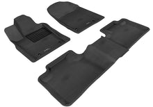 Load image into Gallery viewer, 3D MAXpider 2013-2020 Jeep Grand Cherokee Kagu 1st &amp; 2nd Row Floormats - Black