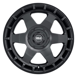 Weld Off-Road Ridge 20x9 - 8x170 BP - ET0 - 125.1mm CB - Satin Black Wheel