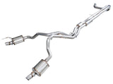 AWE Tuning 2021+ Cadillac Escalade 6.2L ESV 0FG Dual Exit Exhaust System (Reuses OE Tips)