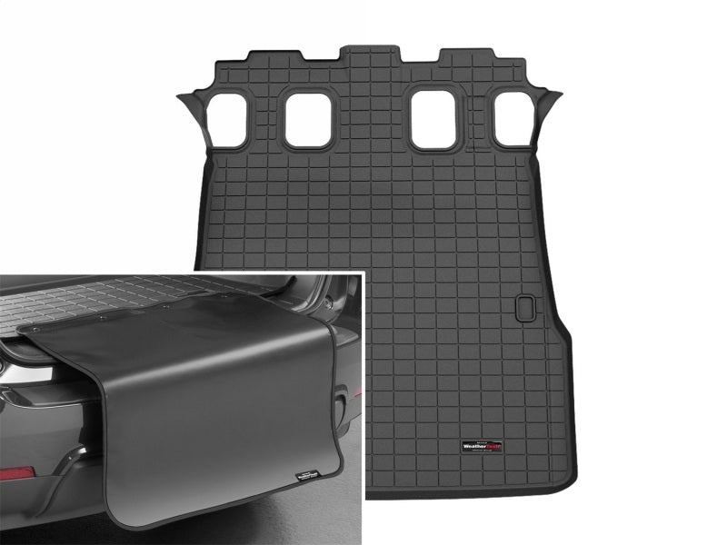 WeatherTech 25-26 Toyota 4Runner Trunk Cargo Liner w/Bumper Protector - Black