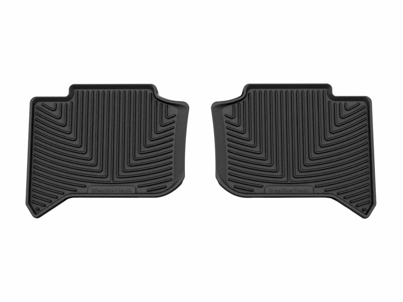 WeatherTech 25-26 Toyota 4Runner 2nd Row Rear All-Weather Floor Mats - Black