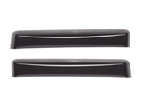 WeatherTech 04-14 Ford F-150/10-14 Ford F-150 SVT Raptor Front Window Deflectors - Matte Black