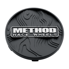 Method Race Wheels Top Snap In Center Cap 86 mm - Black