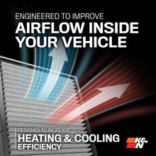 Load image into Gallery viewer, K&amp;N LIFETIME WASHABLE CABIN AIR FILTER 17-25 F150 Raptor Gen 2 / GEN 3