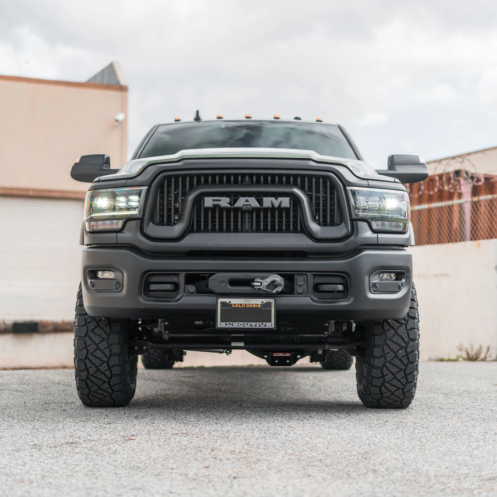CJC BUILT 2019+ RAM 2500/3500 SKID PLATE INTERCOOLER GUARD / Black Powder Coat
