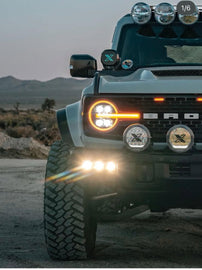 Hammer Built Bronco Triple S1 Flush Fit Fog Lights