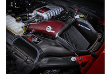 Load image into Gallery viewer, aFe 23-24 Ford F150 Raptor R Supercharged Red Carbon Track Series Air Intake w/ P5R Filter (MOQ 24)