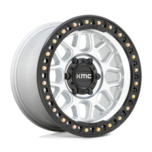 KMC GRS MACHINED W/ SATIN BLACK LIP