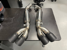 Load image into Gallery viewer, OPEN BOX 3" SS Axle-Back Exhaust w/Quad SS Tips. 2016-2024 Camaro SS/ZL1