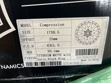 Load image into Gallery viewer, OPEN BOX (WILL CALL ONLY) - ICON Alloys Compression Titanium - 17x8.5 | 6x5.5 | 25 ET | 5.75" BS - 2017858357TT