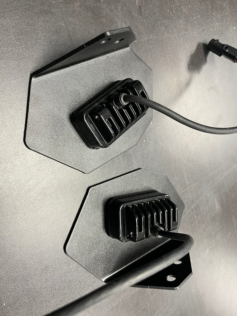 Hammer Built Kawasaki KRX Baja Designs S2 Sport Bracket Light Kit 2021+