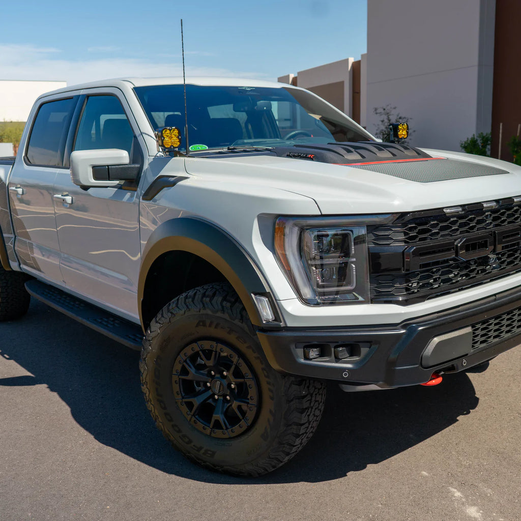 SDHQ OFF ROAD  '21-25 FORD RAPTOR SDHQ BUILT A-PILLAR LIGHT MOUNTS