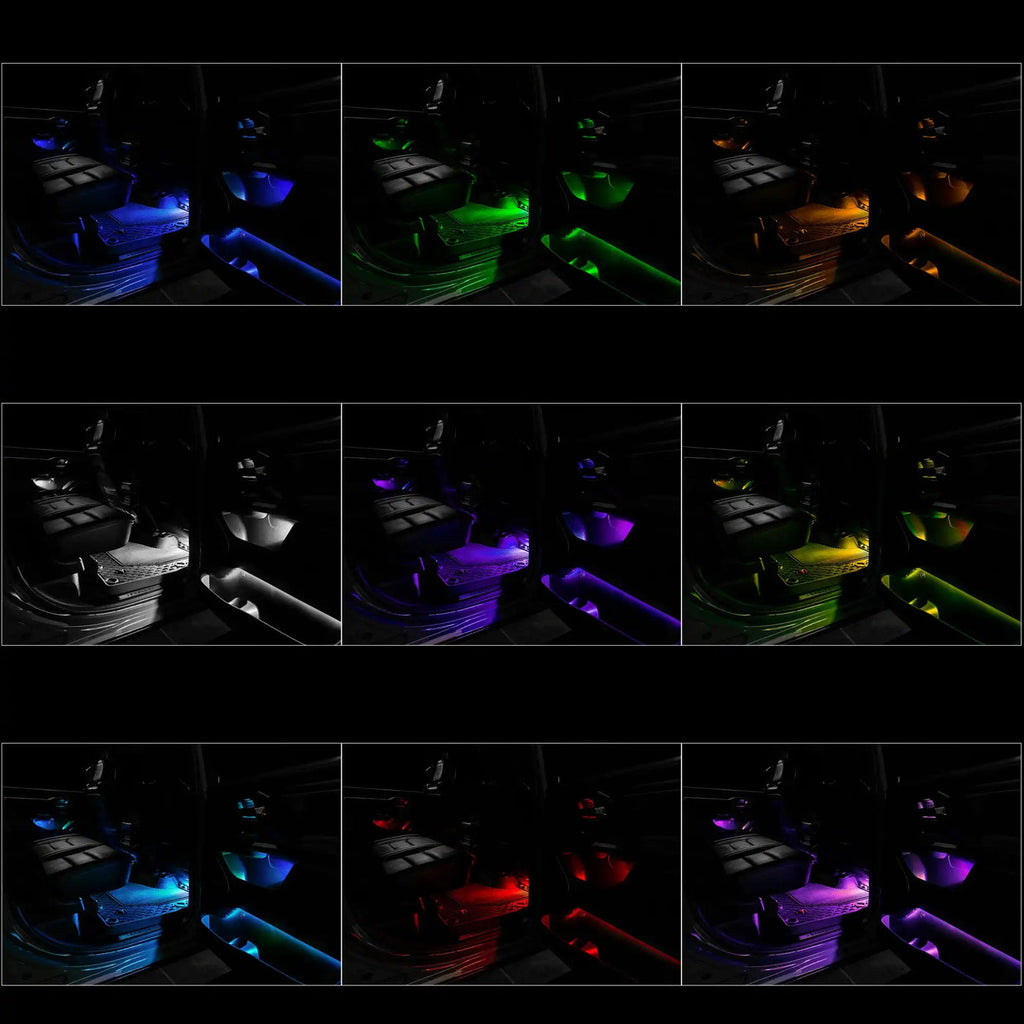 ORACLE LIGHTING 2019-2024 RAM COMPLETE INTERIOR AMBIENT LIGHTING COLORSHIFT RGB CONVERSION KIT
