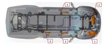 Load image into Gallery viewer, KLEINN TRAIN HORNS - DIRECT FIT TRAIN HORN AND ONBOARD AIR SYSTEMS FOR 2021-2024 RAM TRX