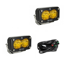 Load image into Gallery viewer, Baja Designs S2 Pro Wide Cornering Pair - LED Amber