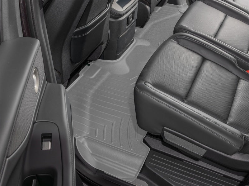 WeatherTech 25-26 Lincoln Navigator 2nd Row Rear FloorLiner 2pc - Grey