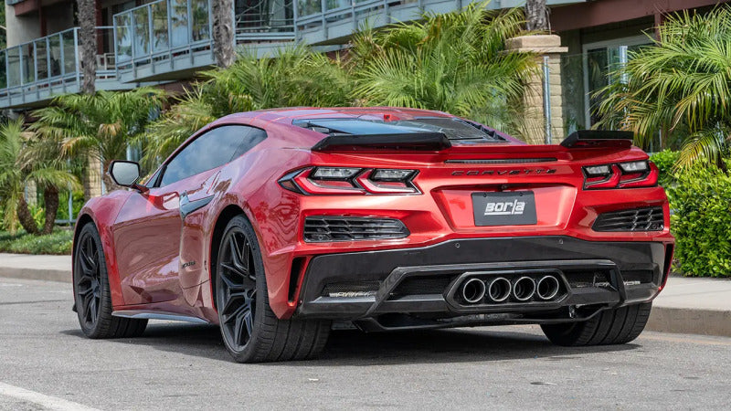 Borla 23-26 Chevrolet Corvette C8 Z06 5.5L V8 AT 3in ATAK Exhaust (Reuse OE Tips)