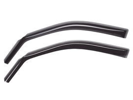 WeatherTech 04-24 Nissan Titan/16-24 Nissan Titan XD Rear Window Deflectors - Matte Black