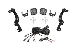 Diode Dynamics Stage Series Backlit Ditch Light Kit for 2019-2024 Ram 1500 With Amber Backlight
