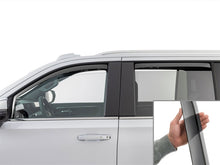 Load image into Gallery viewer, WeatherTech 21-25 Cadillac Escalade ESV Front Rear Side Window Deflectors - Dark Tint