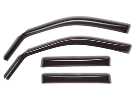 WeatherTech 11-23 Dodge Challenger Front Rear Front & Rear Side Window Deflectors-Dark Tint