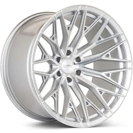 Vossen HFX-6 20x10 - 6x139.7 - ET-18 - Super Deep - 106.1 - Silver Polished Wheel