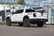 Load image into Gallery viewer, MBRP 24-26 Ford Ranger Raptor 3.0L 3in Dual Rear Turn-Down Axle Back Exhaust - Armor BLK Tips