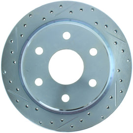 StopTech Select Sport 99-06 Chevrolet Silverado 1500 Slotted and Drilled Right Rear Rotor