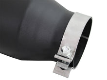 Load image into Gallery viewer, aFe Diesel Exhaust Tip Bolt On Black 4in Inlet x 6in Outlet x 12in
