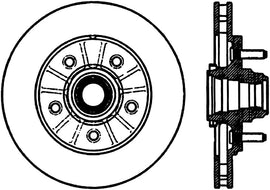StopTech Slotted & Drilled Sport Brake Cryo Rotor 99-03 Ford Lightning
