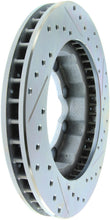 Load image into Gallery viewer, StopTech Select Sport Drilled &amp; Slotted Rotor - Rear Right