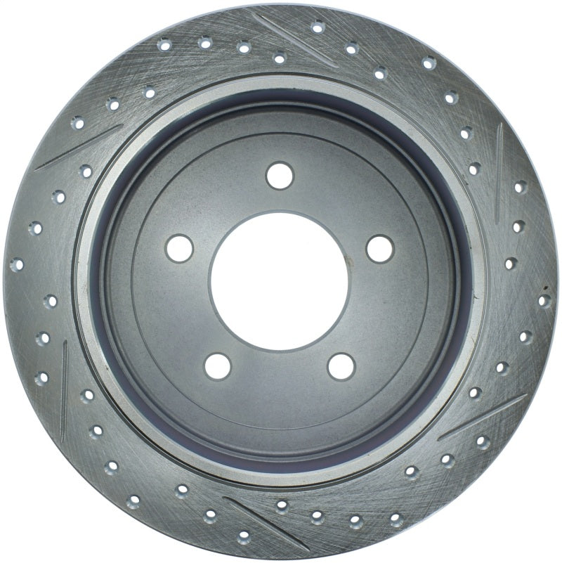 StopTech Select Sport 99-04 Ford F-150 Sport Slotted & Drilled Rear Right Rotor