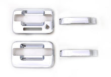 Load image into Gallery viewer, AVS 04-14 Ford F-150 (2 Door w/Keypad) Door Handle Covers (2 Door) 4pc Set - Chrome