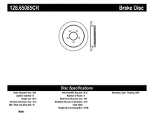 Load image into Gallery viewer, StopTech Sport Cryo Drilled Rotor