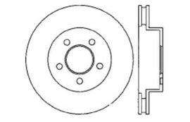 StopTech Slotted & Drilled Sport Brake Rotor