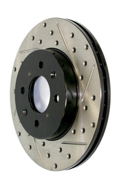 StopTech SportStop 14-17 Land Rover Range Rover Slotted & Drilled Front Left Cryo Rotor