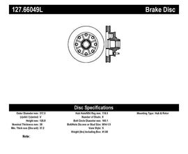 StopTech Slotted & Drilled Sport Brake Rotor
